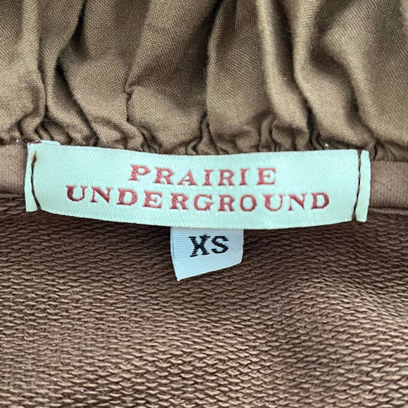 PRAIRIE UNDERGROUND LONG CLOAK HOODIE JACKET WOMEN SIZE XS - Picture 12 of 13